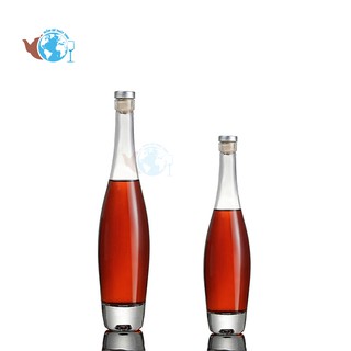 Combo 2 chai đựng rượu thủy tinh cao cấp 500ml và 300ml