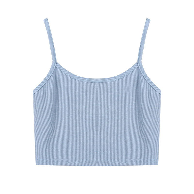 Áo Croptop Sát Nách Màu Trơn Hợp Thời Trang Cho Nữ