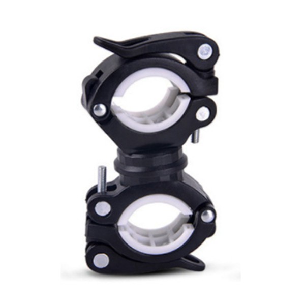 Giá đỡ kẹp đèn pin xe đạp hỗ trợ xoay 360 độ tiện lợi