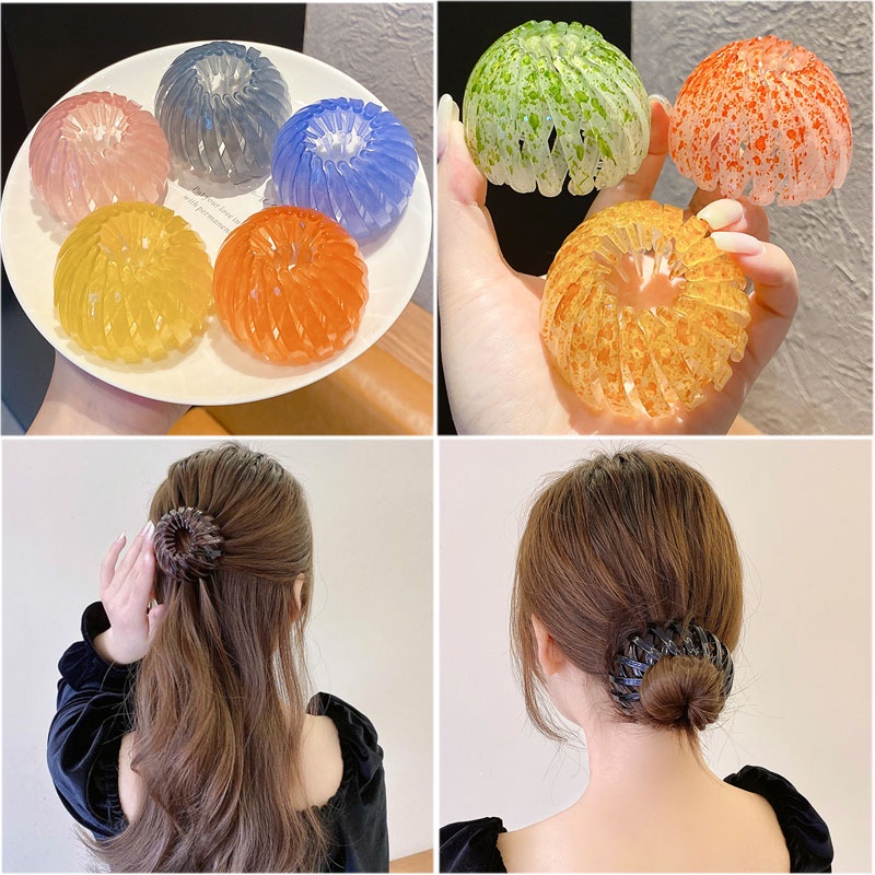Kẹp Tóc Hình Tròn Phong Cách Hàn Quốc Sáng Tạo