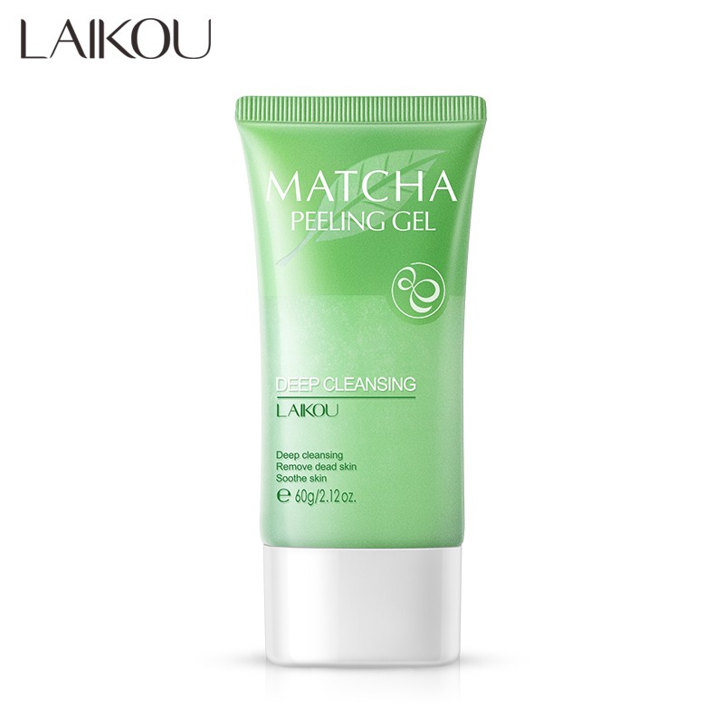 Gel Tẩy Tế Bào Chết Laikou 60g Chiết Xuất Trà Xanh Giúp Dưỡng Ẩm Và Làm Trắng Da | BigBuy360 - bigbuy360.vn