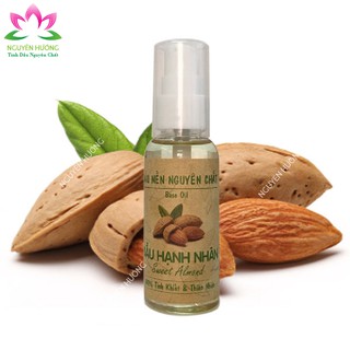 Tinh Dầu Hạnh Nhân Nguyên Chất Từ Thiên Nhiên Chai 50ml [Có kiểm định An Toàn]