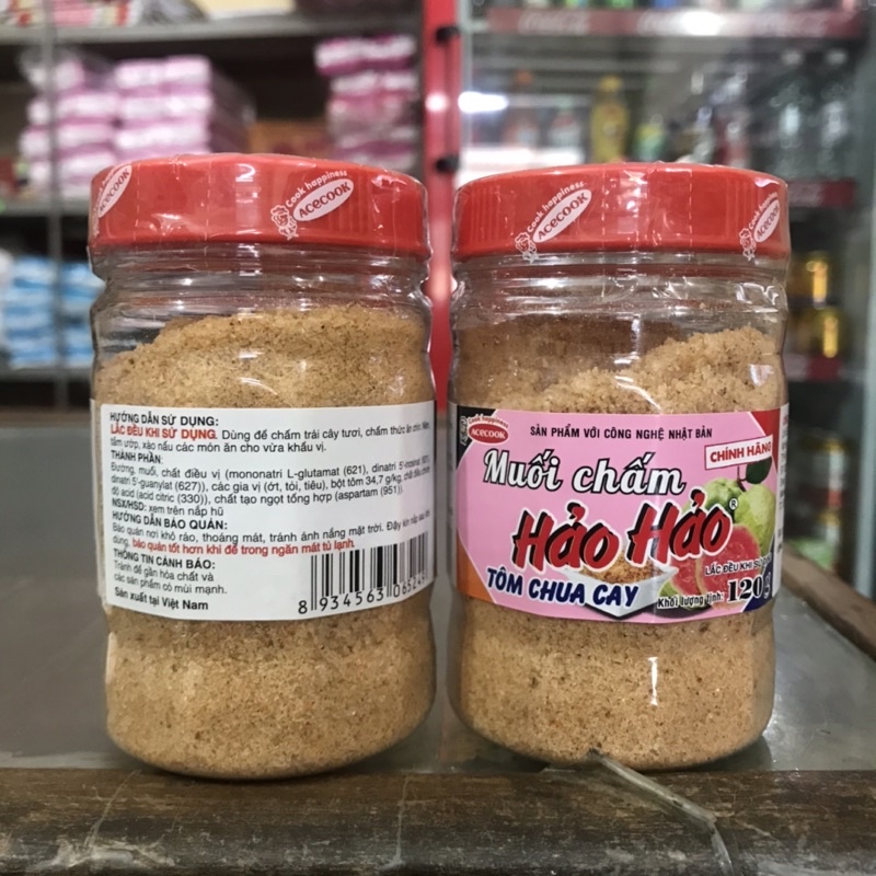 Muối chấm hảo hảo chấm hoa quả , thịt luộc siêu ngon