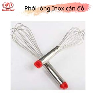 Phới lồng Inox cán đỏ