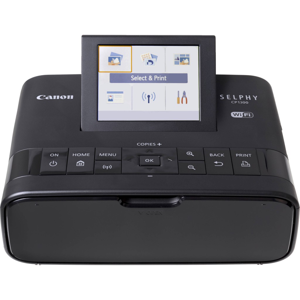 Combo Máy in Canon CP1300 + Giấy và mực in Canon - Chuyên in mã QR ngân hàng. Miễn Phí Vận Chuyển Toàn Quốc Tận Nhà