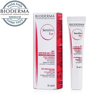 Gel dưỡng ẩm chống bọng mắt Bioderma Sensibio Eye 15ml