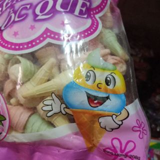 1 gói 50c kem bông ốc quế