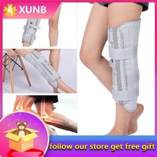 Xunb Hỗ trợ chỉnh hình đầu gối Nẹp Bộ ổn định khớp Gãy Nẹp bảo vệ cố định