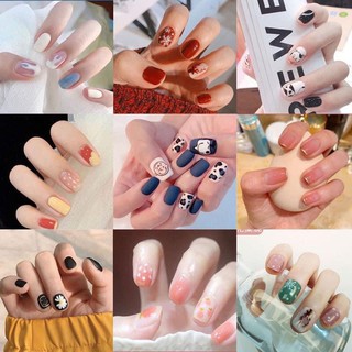 Sét 24 móng tay kèm keo ( giao ngẫu nhiên)