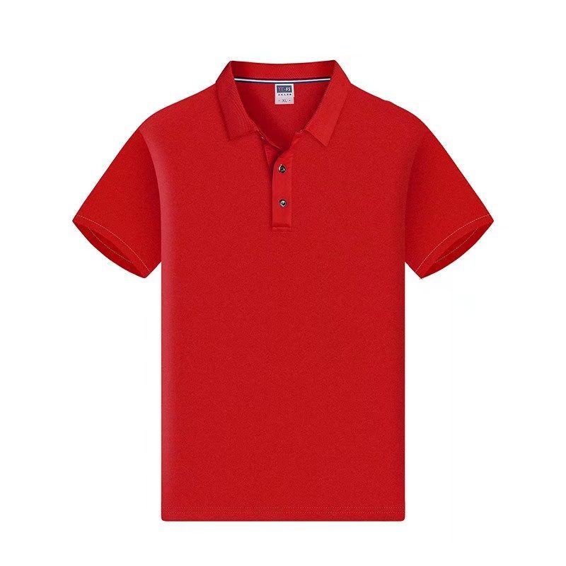 Áo Thun Thể Thao Ngắn Tay Cổ Bẻ Chất Liệu Lụa Lạnh Thoáng Khí Nhanh Khô Cho Nam