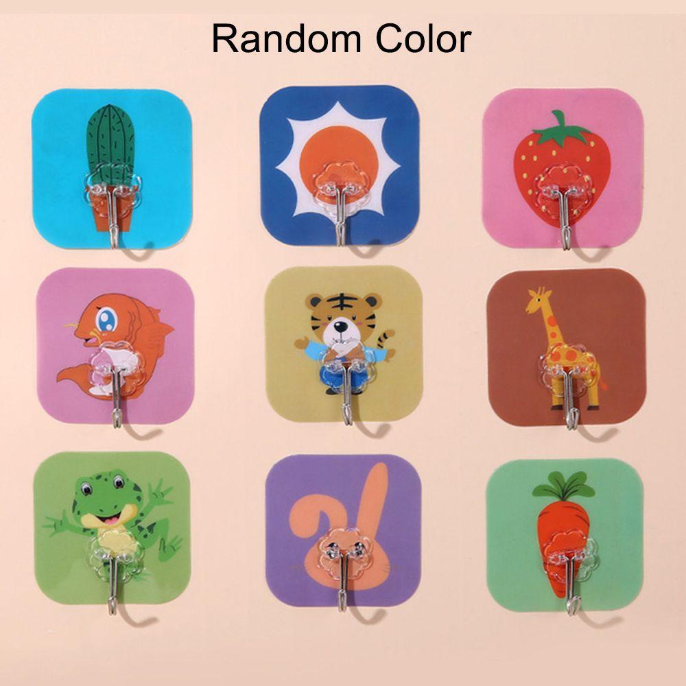 ESPO Móc Treo Đồ Dán Tường Không Cần Khoan Màu Sắc Ngẫu Nhiên