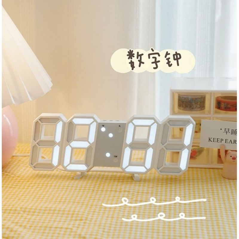 ĐỒNG HỒ LED LIGHT 3D HÀN QUỐC xịn xò
