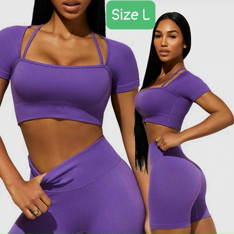 SET ĐÙI CROP BOTE DÂY GYM, THỂ THAO,YOGA