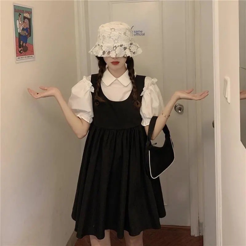 Váy Đầm Lolita Ulzaang Học Sinh