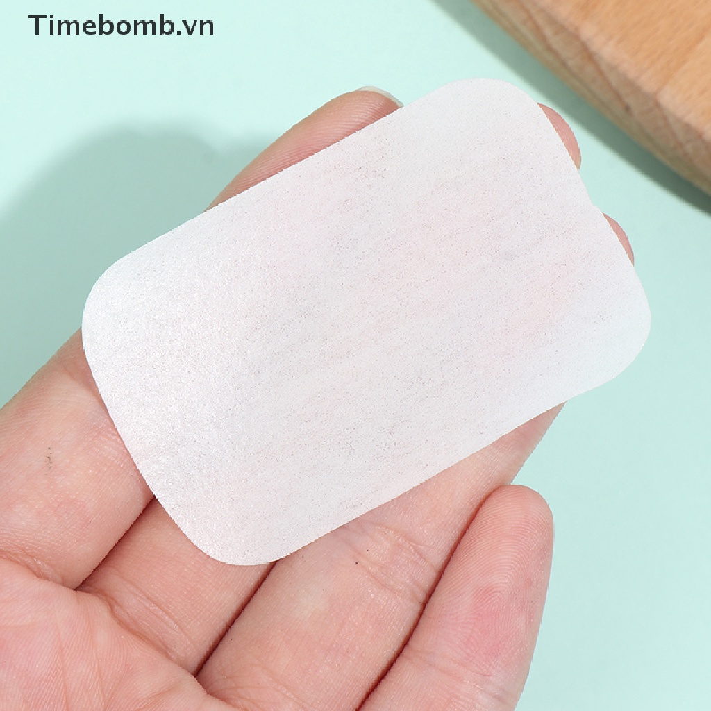 [Hàng mới về] Bộ 100 miếng rửa tay khử trùng tiện lợi cao cấp