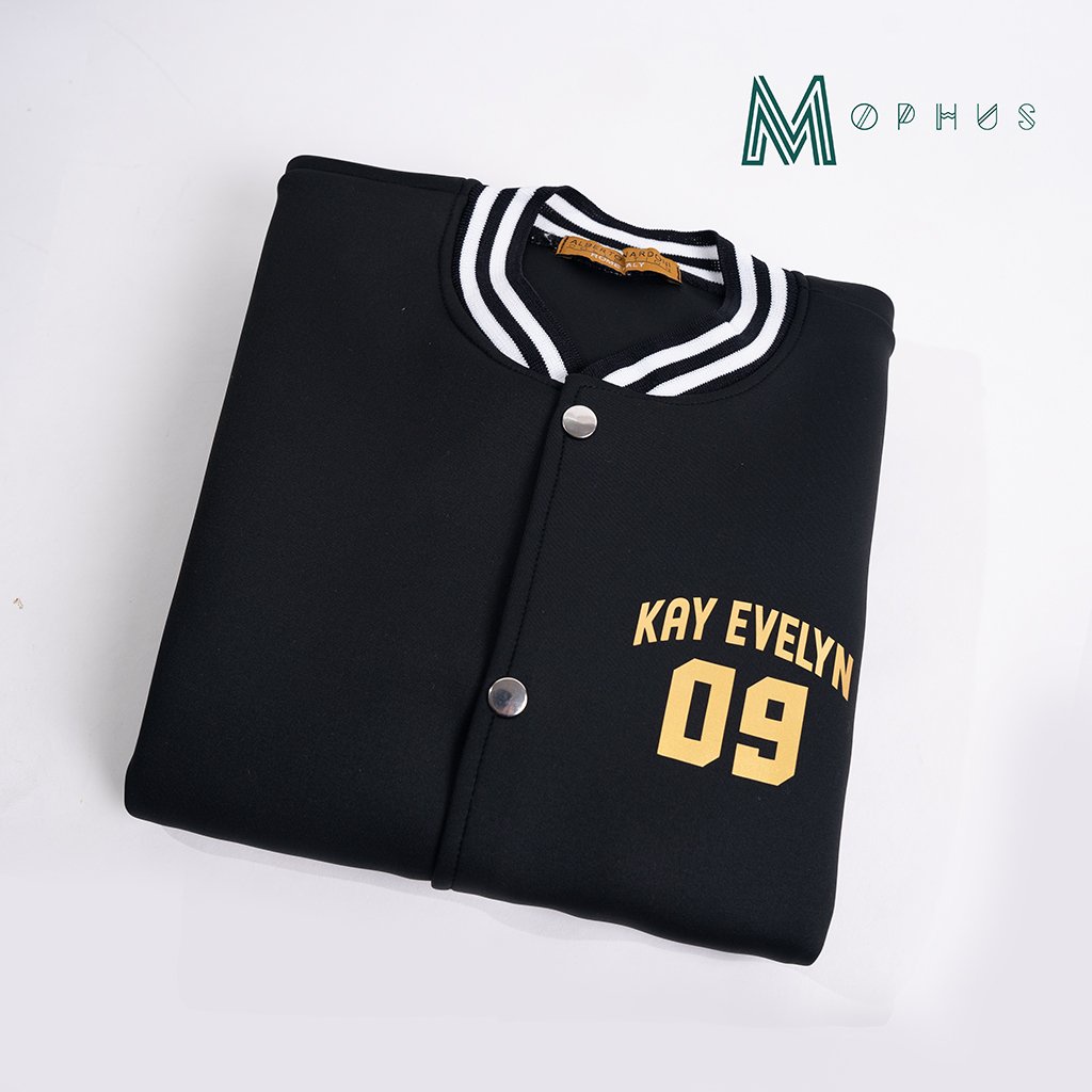 Áo bomber khoác 09 chất nỉ cao cấp, áo khoác nỉ phối tay trắng MB001