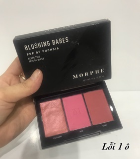 Phấn má Morphe Blushing Babes pop of fuchsia