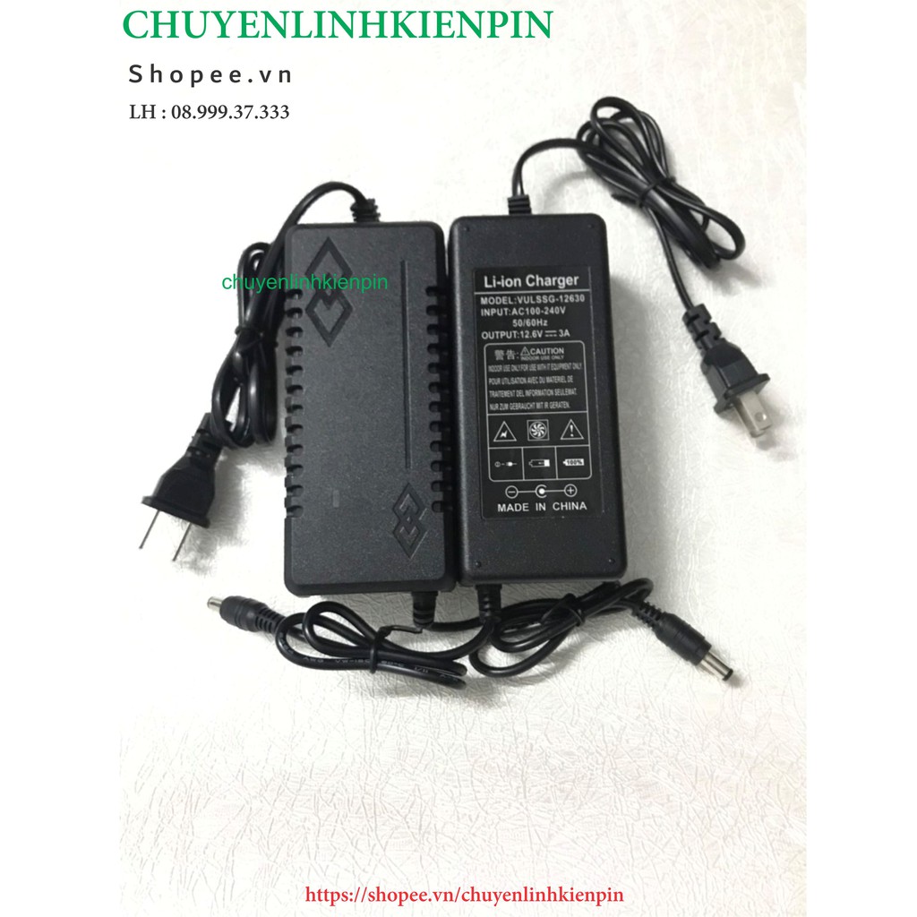 Sạc Lion 3S 12.6V 3A có quạt tự ngắt khi đầy ( BL64_ 43 )