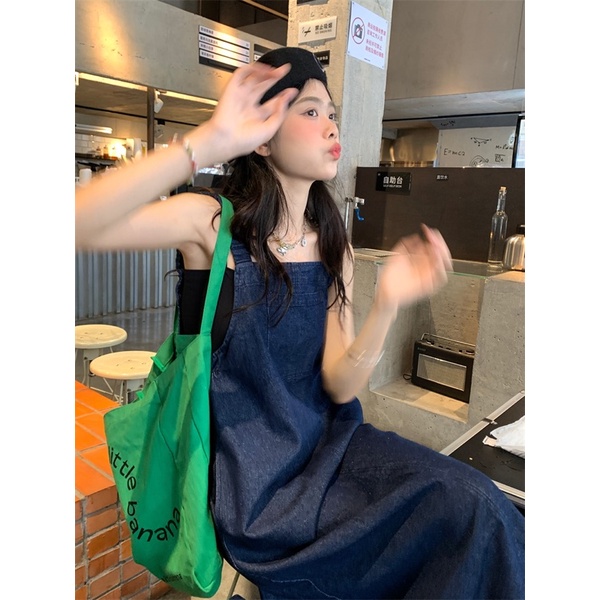 Yếm bò nữ, Đầm Jean nữ quảng châu