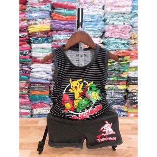 Đồ bộ bé trai cotton combo 3 bộ chiều 8-15kg