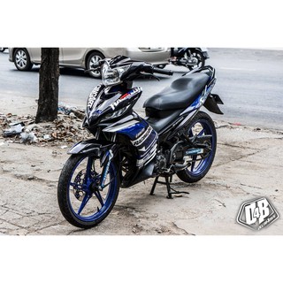 [D4B-Tem chuẩn xịn] Tem trùm  xe Exciter 135 Racing Art