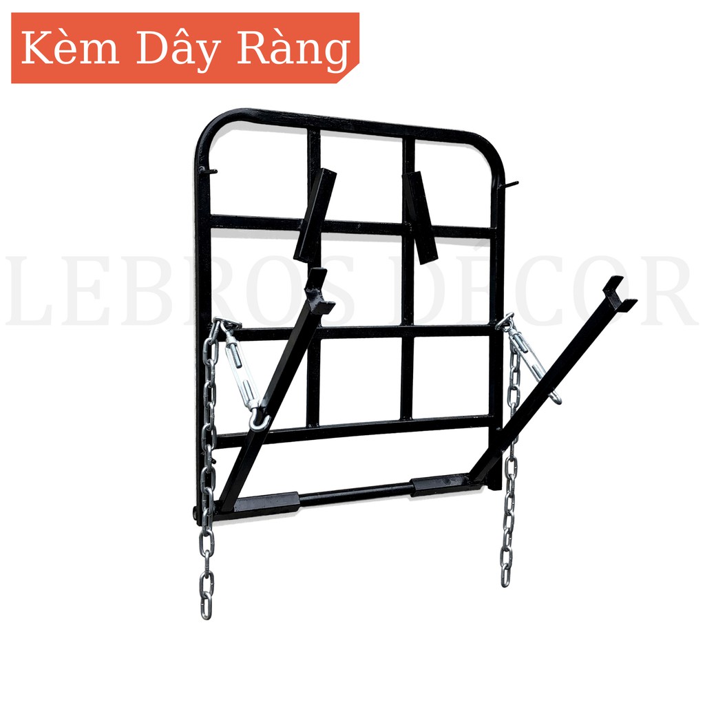 Baga Chở Hàng Đa Năng Kích Thước 60x67cm Giá Thồ Hàng Bằng Sắt Chắc Chắn Cho Mọi Loại Xe Máy