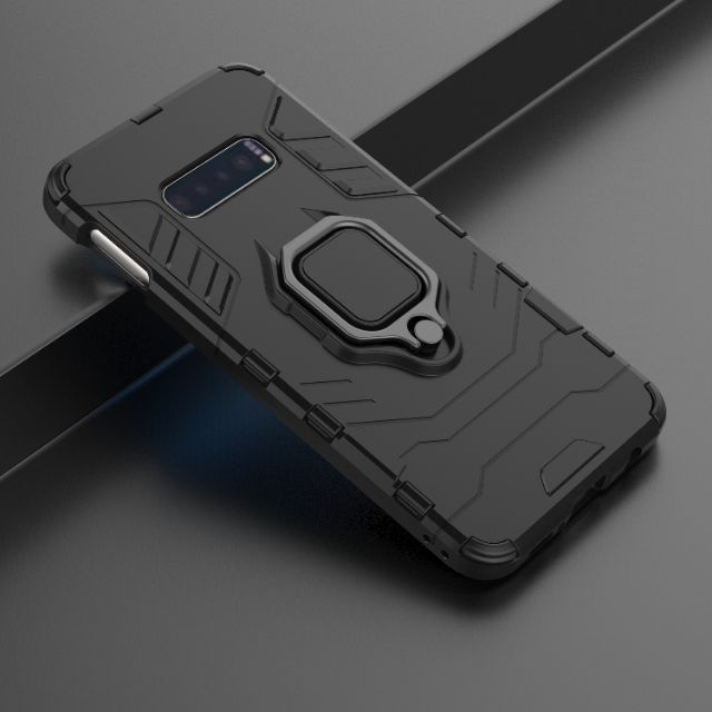 Ốp lưng Samsung S10 Plus / S9 Plus / S10 / S8 Plus / S20 FE chống sốc Iron Man Iring cao cấp giá đỡ xem phim