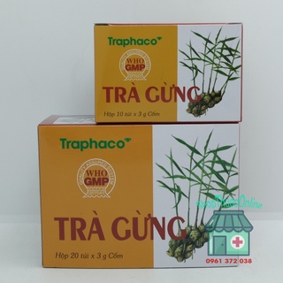 Cốm trà gừng traphaco hộp lớn