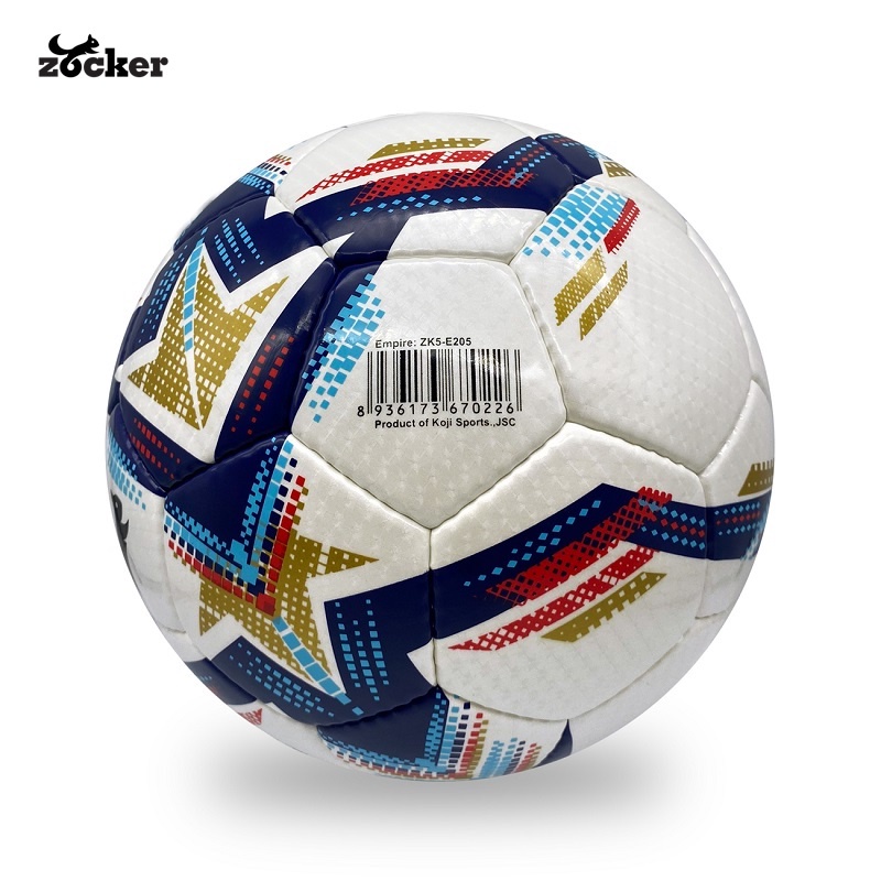 Quả Bóng Đá Size 4 Zocker Empire ZK4-EN204, Quả Bóng Đá Sân Cỏ Nhân Tạo
