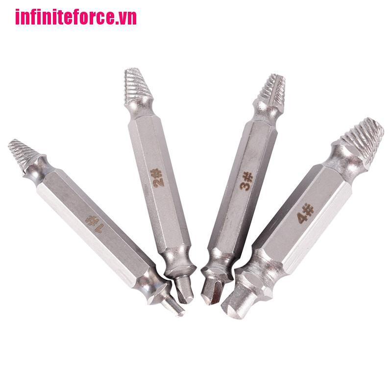 Set 4 mũi khoan tốc độ chuyên dụng chất lượng cao