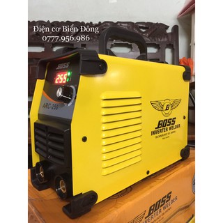 🌈 FREESHIP🌈 Tặng bó 20 que hàn máy Hàn BOSS ARC 250 logo cánh chim Hàn que 5 ly