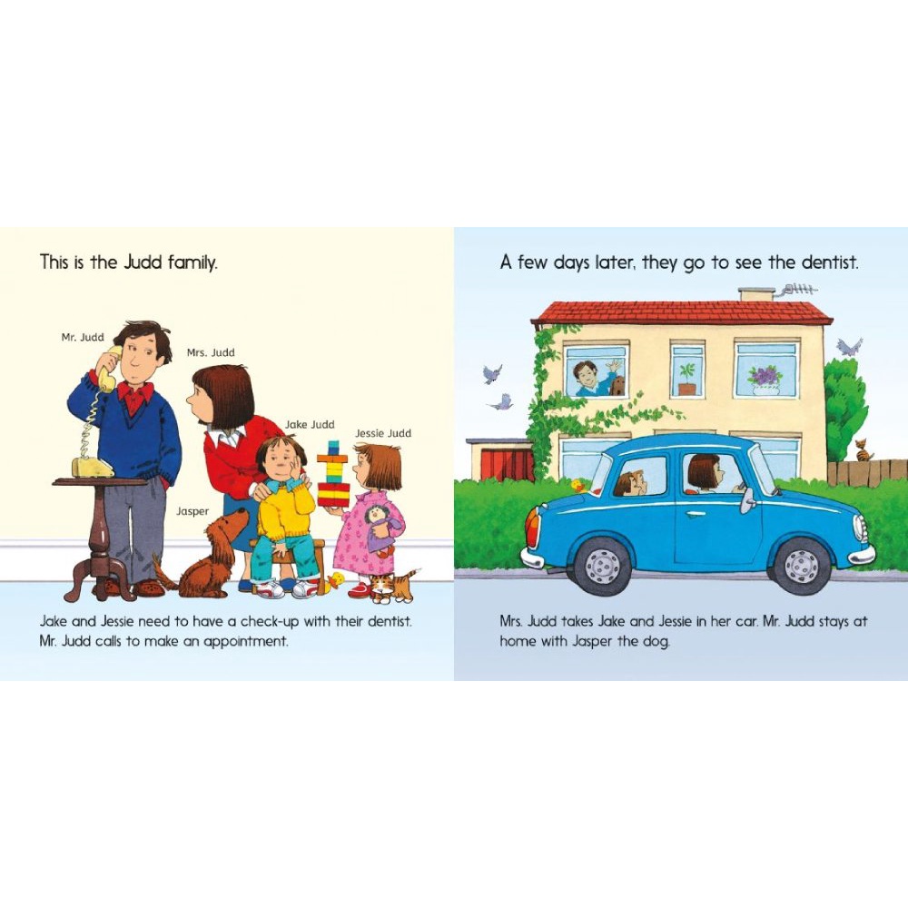 Sách Usborne - Sách đọc thiếu nhi: Going to the Dentist