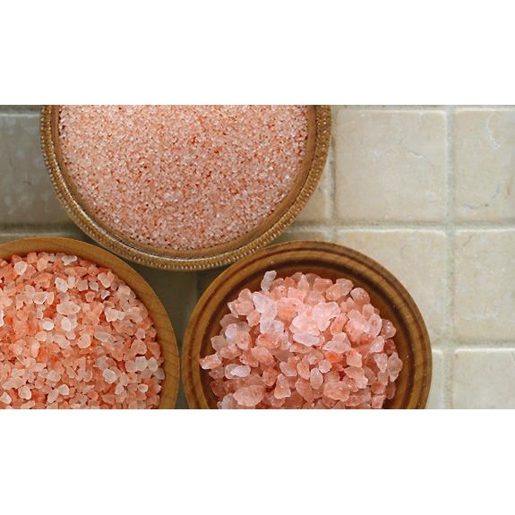 Muối hồng Himalaya loại mịn / hạt 500g