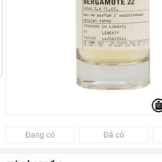 Nước hoa LE LABO 22 __ 100ml