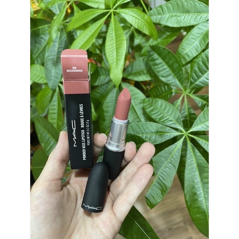 Son Mac 930 Brickthrough hồng đất - powder kiss mới