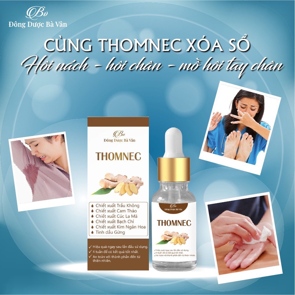 [CHÍNH HÃNG] THOMNEC - Hết Hôi Nách, Hiệu Quả Ngay Từ Lần Đầu Sử Dụng