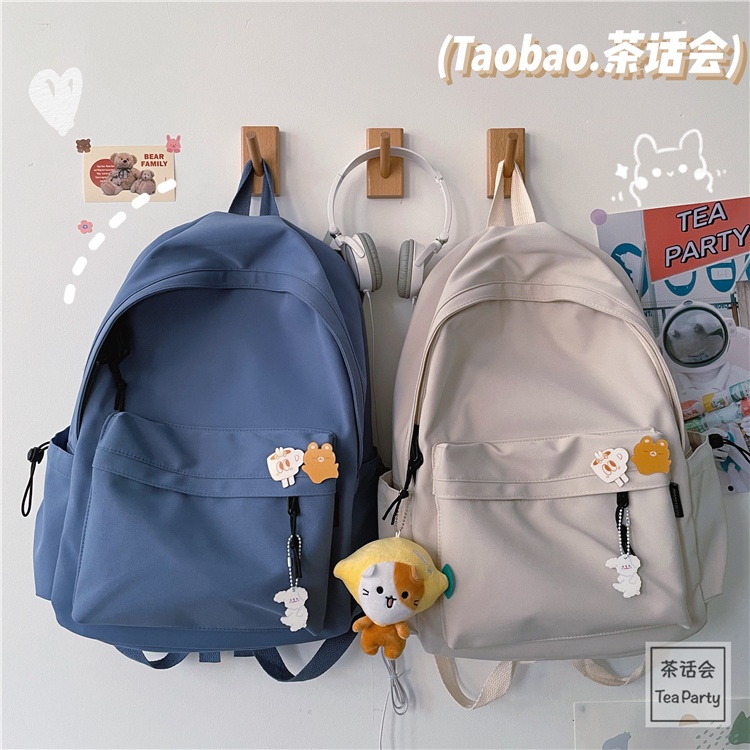 Balo nữ đẹp basic trơn ulzzang thời trang đi học giá rẻ B073