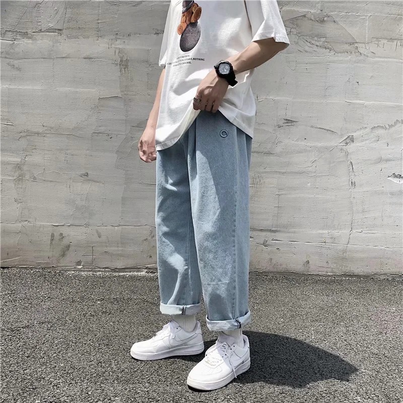 Quần jeans dài thiết kế thời trang cho nam size s-3xl | BigBuy360 - bigbuy360.vn