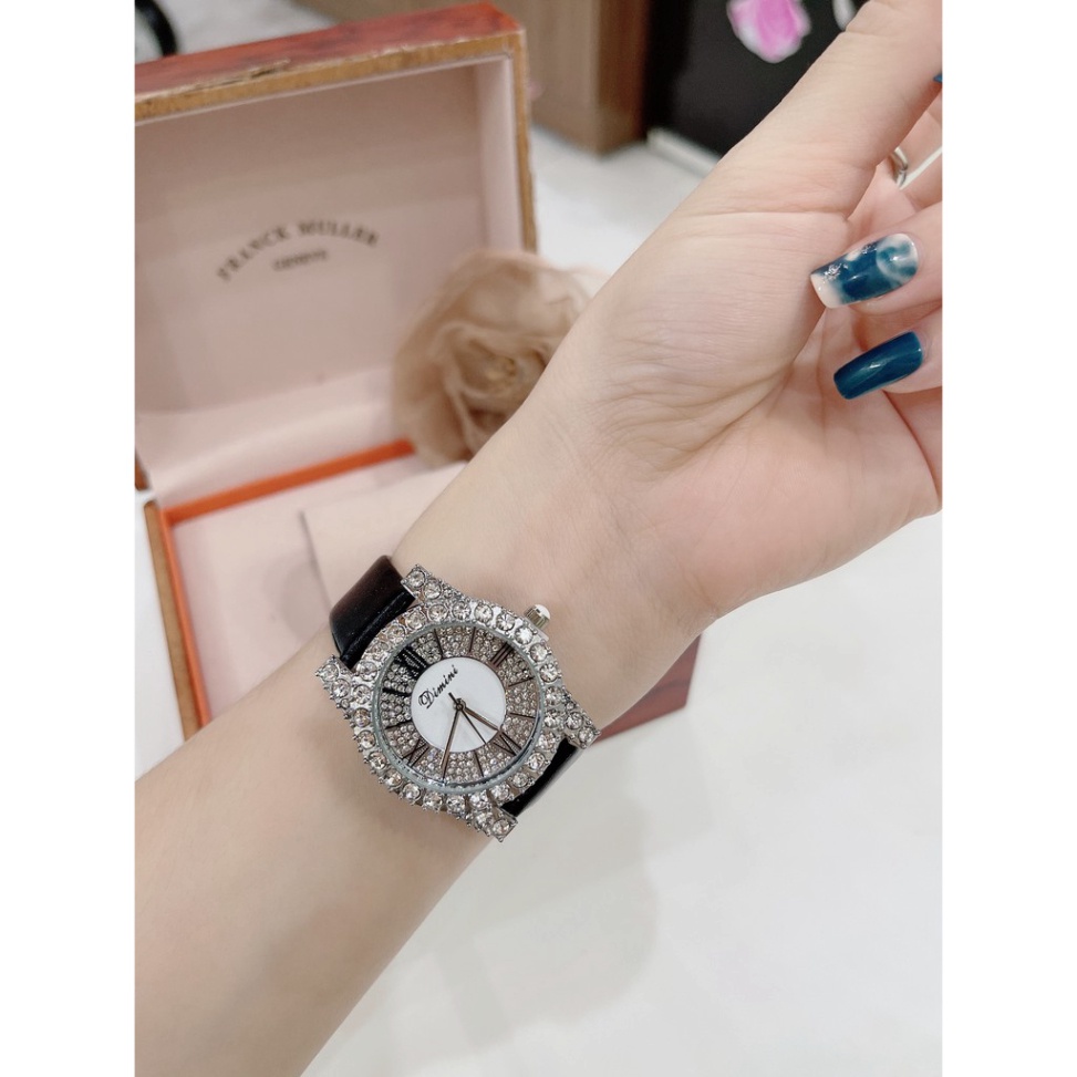 Đồng hồ nữ DI.MI.NI dây da thiết kế mới tinh tế sang trọng, chống nước, bảo hành 12 tháng, dong ho nu | BigBuy360 - bigbuy360.vn