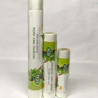 Túi đựng thực phẩm tự huỷ sinh học Opec Green Eco. Cuộn 100 cái