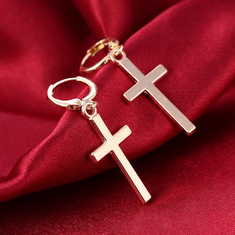 Móc khóa kim loại thiết kế kiểu thánh giá thời trang