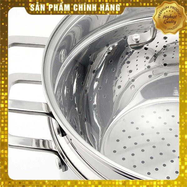 NỒI HẤP INOX ELMICH 3360 22CM, 3361 26CM , 5 ĐÁY NHẬP KHẨU