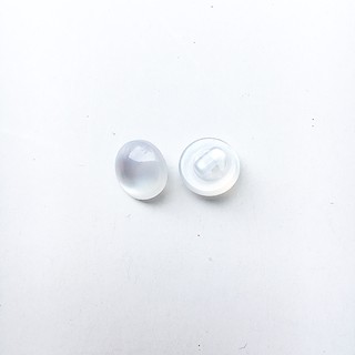 Nút nhựa trong ( màu trắng đục trong ) - Nút nhựa - Phụ liệu may mặc