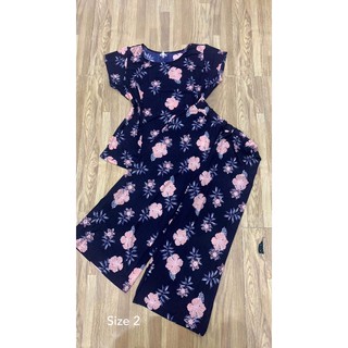 {Size dưới 65kg} Đồ bộ lửng trung niên/ đồ mặc nhà