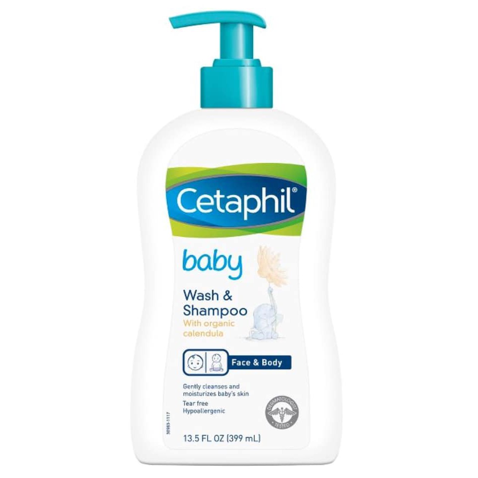 Sữa tắm Cetaphil Baby Mỹ có vòi 399ml_Air