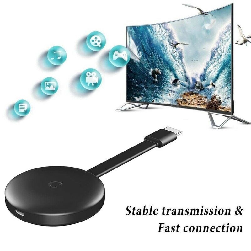 Thiết Bị Kết Nối Hdmi Không Dây G12 Tv Dongle 1080p Cho Google Chromecast 3 2 Miracast Android Ios Pc