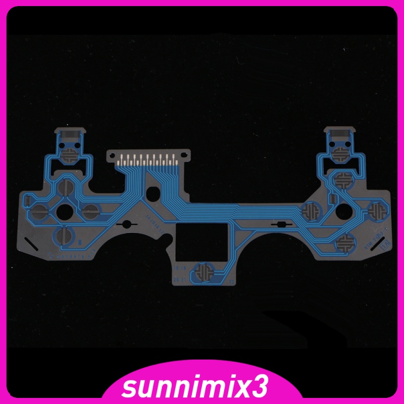 [Kayla Computing Shop]Button Ribbon Circuit Board Film for PS4 Controller Dualshock 4 4.0 Blue