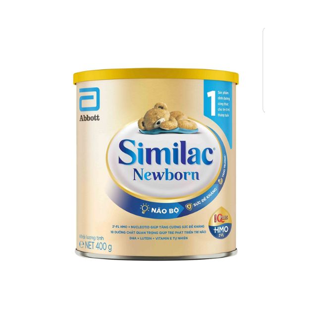 Sữa Similac Newborn IQ Plus HMO 1 400g