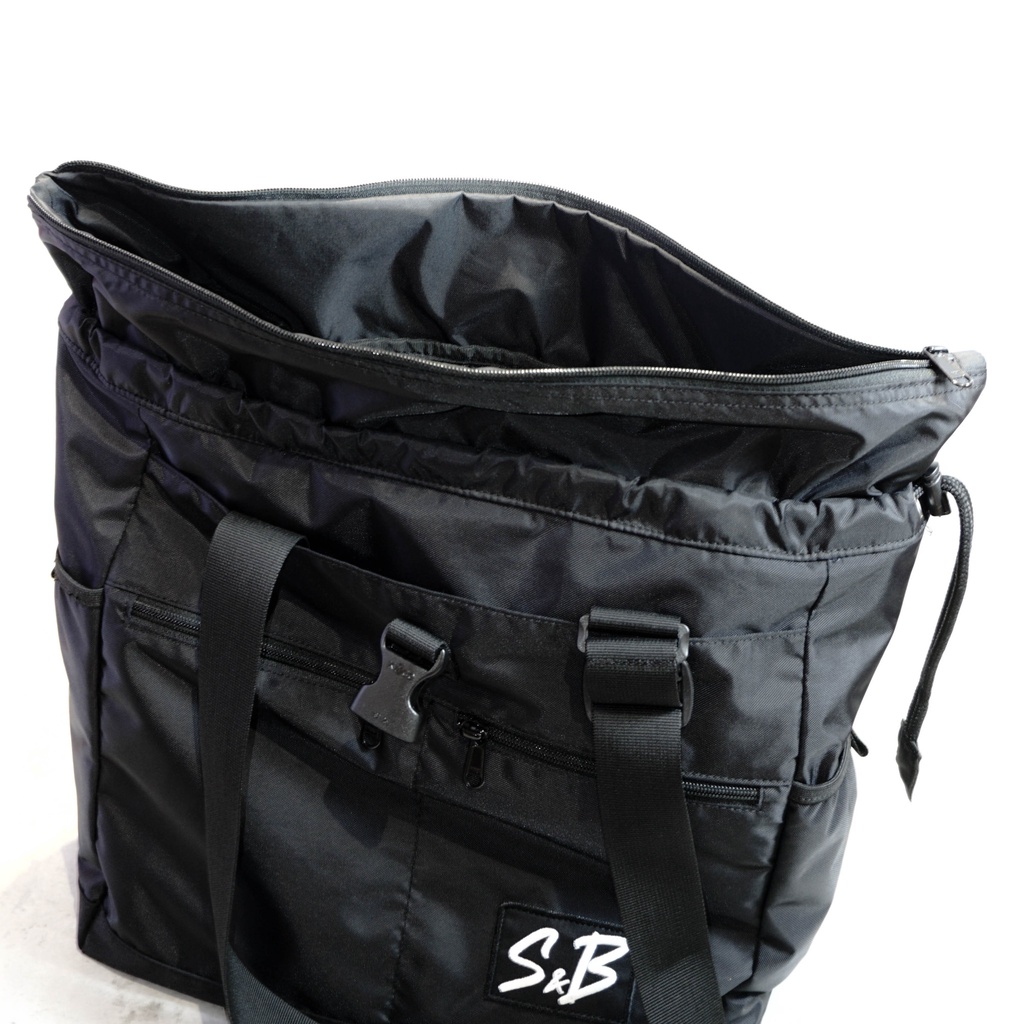 Ultility Tote Bag túi tiện lợi chính hãng thương hiệu S&B màu đen