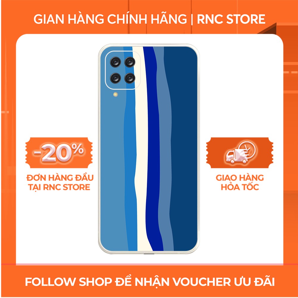 Ốp lưng Samsung A12/A02S/A22/A32/A72/....dẻo cạnh vuông bảo vệ camera hình Cầu vồng